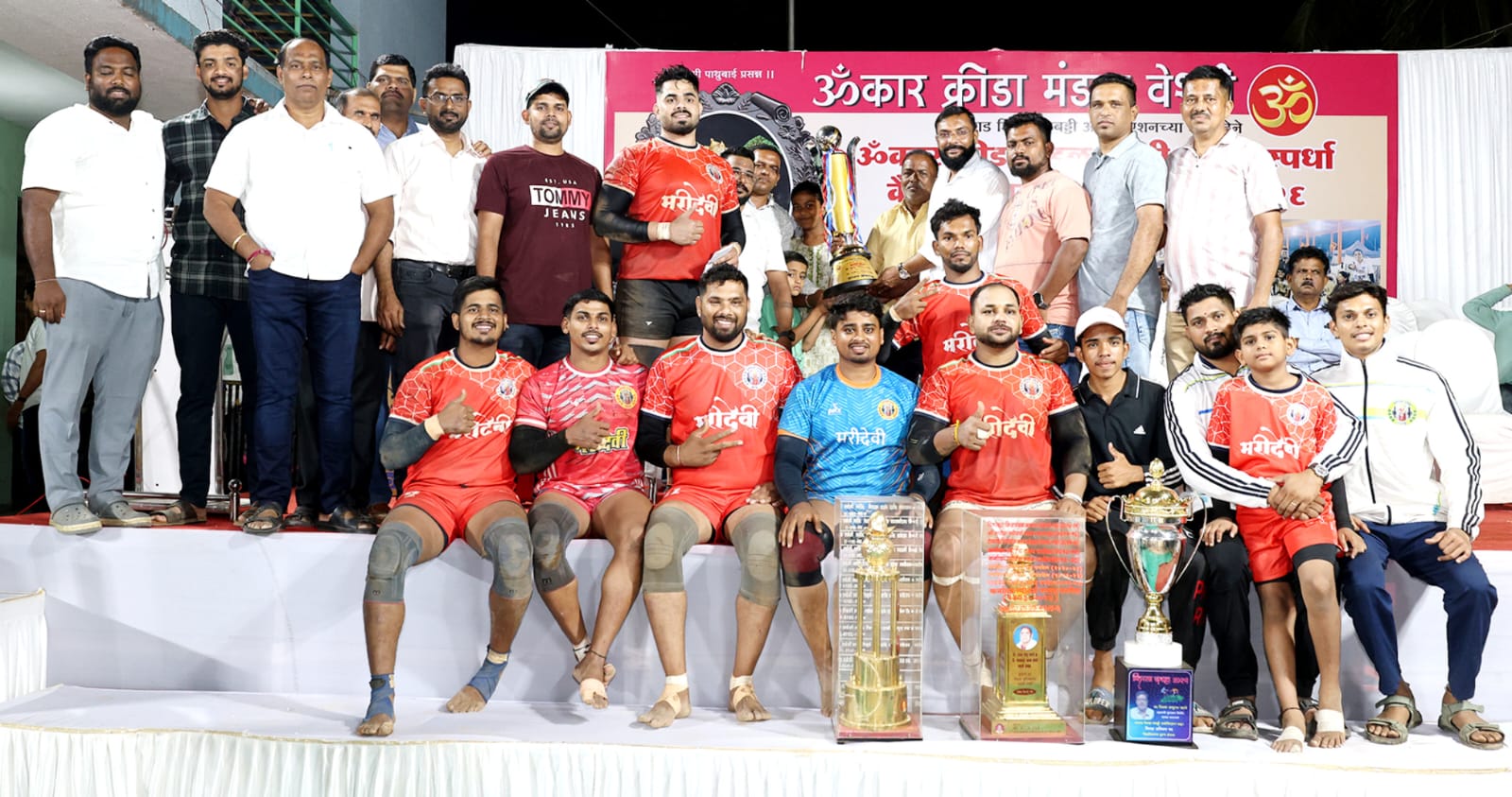 कै. पूर्वा भगत स्मृती चषक कबड्डी स्पर्धेत मरिआई धेरंड, कर्नाळा स्पोर्टस् विजेते