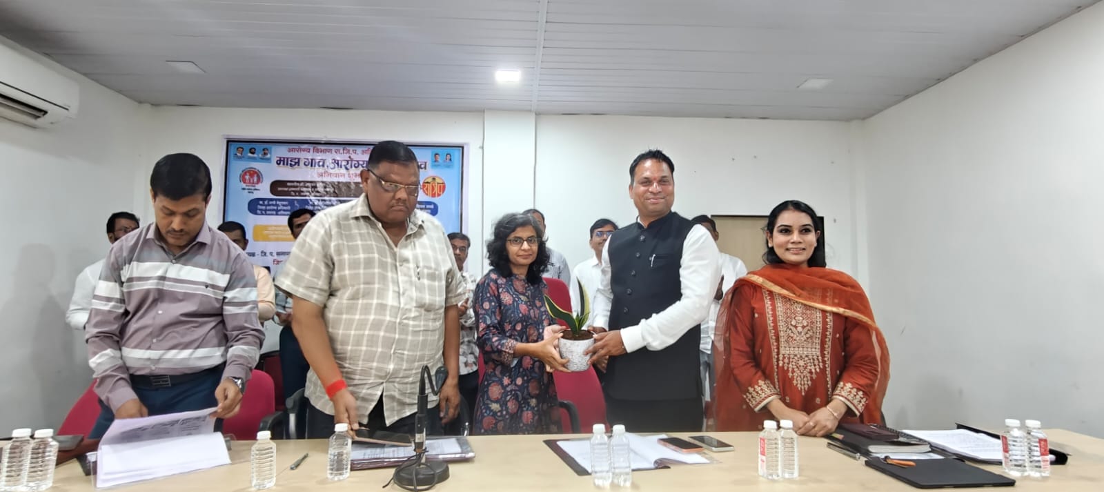 राजिपतर्फे माझं गाव आरोग्यसंपन्न गाव अभियानांतर्गत कार्यशाळा