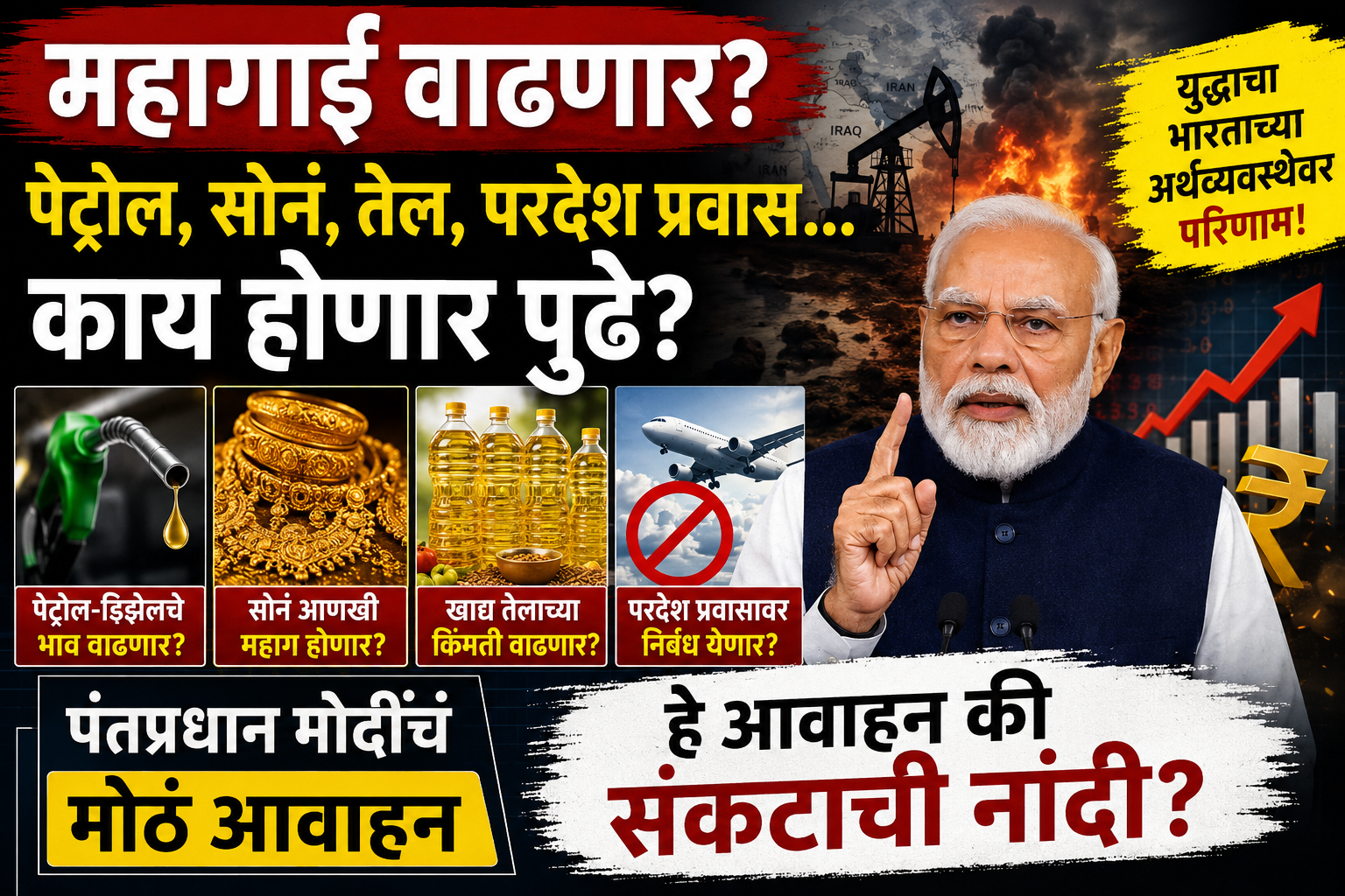 महागाईचा धोका वाढणार? मोदींच्या आवाहनामुळे देशात चर्चांना उधाण