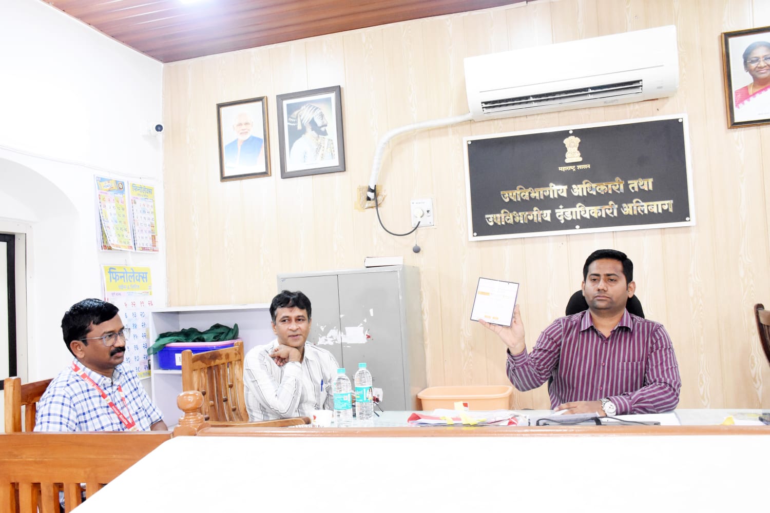 मतदार यादी विशेष संक्षिप्त पुनरिक्षण कार्यक्रम २०२६; अलिबाग मतदारसंघात घराघरांत जाऊन पडताळणी