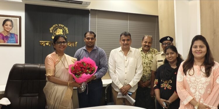 अलिबाग नगरपरिषदेच्या प्रभारी नगराध्यक्षपदाची धुरा मानसी म्हात्रे यांच्याकडे