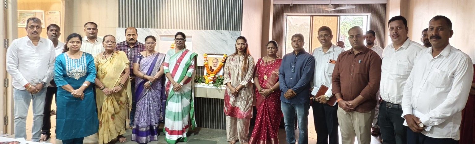 काळ हरला… कार्य अमर ठरलं! अजितदादा पवार यांना अलिबाग नगर परिषदेत अभिवादन
